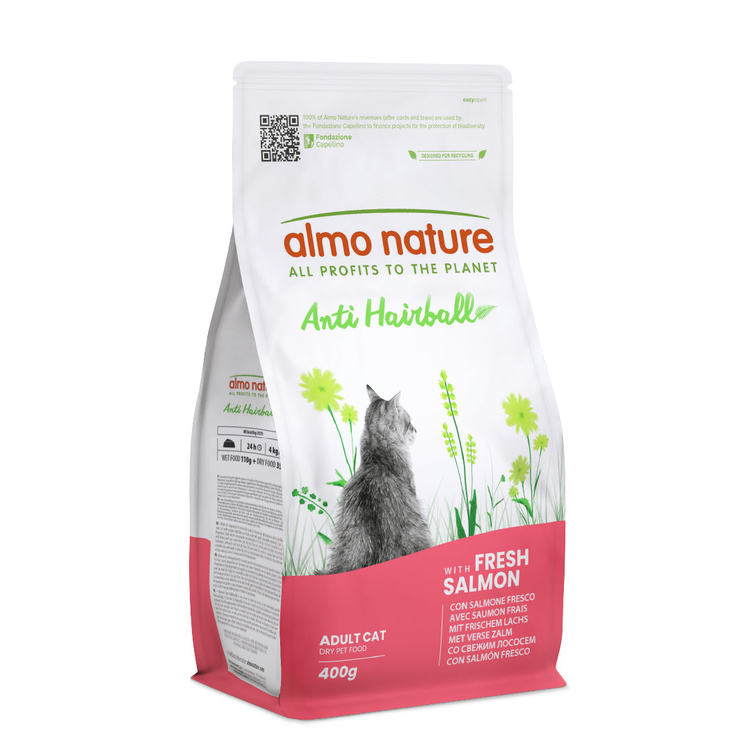 Almo Nature Functional Cats - Anti Hariball Salmone 400g Almo Nature Functional Cats - Anti Hariball Salmone 400g